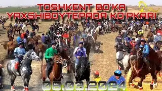 08.03.2024 TOSHKENT BOʻKA YAXSHIBOYTEPADA ULOQ KOʻPKARI TOʻLIQ VIDEO.