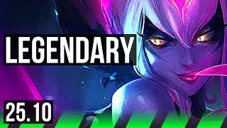EVELYNN vs ZED (JGL) | 11/0/5, Legendary | TR Grandmaster | 25.10