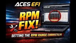 Настройка диапазона оборотов двигателя ACES EFI на [вашем двигателе]
