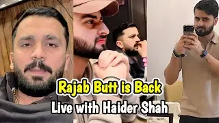 Haider Shah is Back | Live with Haider Shah and Rajab Butt | 16 January