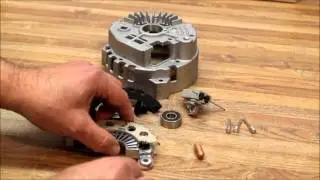 GM's CS130 Alternator Upgrade and Repair kit. with the Finned Iceberg housing