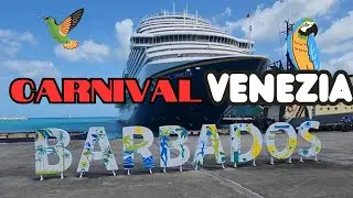 CARNIVAL VENEZIA. PT 5#. BARBADOS BEACH GETAWAY TOUR  EXCURSION. ⛱️