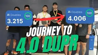 I Won My First Pickleball Tournament 🏆 | Road to 4.0 DUPR