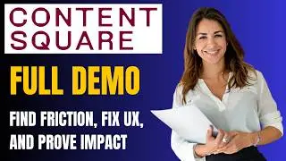 Демонстрационный обзор ContentSquare 2026: аналитика пользовательского опыта, мониторинг и анализ...