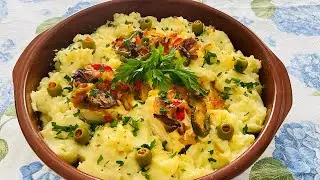 Bacalhau no Forno com Maionese e Puré de Batata …Receita Fácil Rápida e Deliciosa
