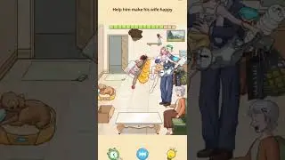 Brain Twist  Annoying Quest Level 23 / Help Man Make His Wife Happy / Walk Through / Puzzle Gamer