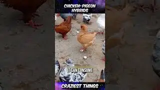 Гибриды куриных голубей 🐤🕊️ | Самые безумные вещи, часть 166
