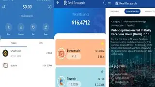 Emergency update Real Research Apps | Don't  Miss This Big Earning Opportunity | Earn Stream Coin |