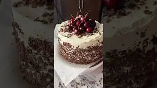 Chocolate Cherry Cake 🍫🍒