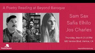 Poetry Reading: Sam Sax, Jos Charles, & Safia Elhillo