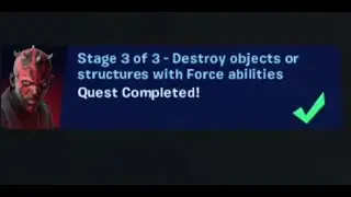 Fortnite - Destroy objects or structures with Force abilities - Chapter 4 Season 2