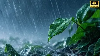 Rain on the Cypress Swamp: The Deep Water Stillness [4K] 🌳🌊