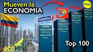 EMPRESAS MÁS GRANDES DE COLOMBIA 😱🤑 ¿Quién factura más?