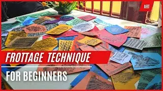 Frottage Technique