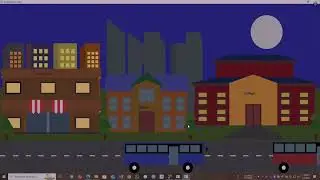 (AIUB) Computer Graphics Project (A Modern Sub-City)