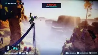 Trials Rising 💎 Diamond Canyon-Crash