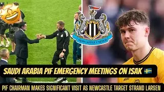 Newcastle United  EMERGENCY ISAK TRANSFER MEETINGS NOW + Strand Larsen NEW BID EXPECTED !!!!