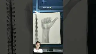 How To Draw #fist #hand#realistic #sketch #new #video #viral #2024