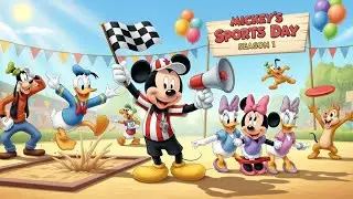 Mickey Mouse School Sports Day 🎖️ | Learn Teamwork & Fair Play