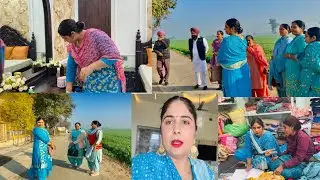 ਵਿਆਹ ਤੇ ਵੀ ਜਾ ਆਏ ਨਾਲ ਹੀ ਘਰ 🏠 ਆ ਕੇਐਨੇ ਜਿਆਦਾ ਕੰਮ ਕੀਤੇ Happy moments in our families by Pind Punjab de 