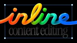 Inline Content Editing