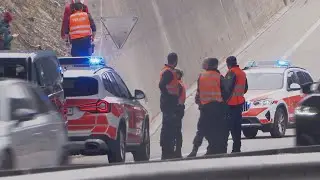 Wassen UR: Osterstau am Gotthard