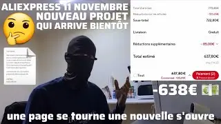 DÉMARRAGE D'UN NOUVEAU PROJET !!!