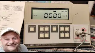 HIOKI 3228 Repair Hi Tester 1990 distance to short finder