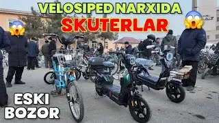 ARZON SKUTER VA VELOSIPEDLAR. FARG'ONA ESKI BOZOR 