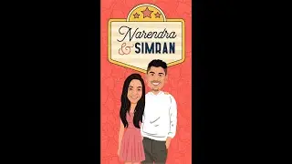 We hit L.O.V.E. Jackpot! An Animated Caricature Based Wedding Save the Date Announcement.