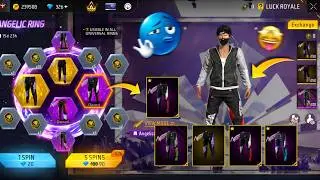 FREE FIRE ANGELIC PANT SPIN 😉| FREE FIRE ANGELIC PANT RETURN ☠️ #ff