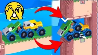 What The Hell Are These Trucks Doing?! 😂 | Fancade Drive Mad Funny Level