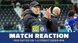Джимми Макналти выступает после победы FGR