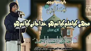 | مجھے کیا علم کیا تم ہو ، خدا جانے کیا تم ہو| Naat Mujhe Kya Ilm Kya Kya Tum Ho 