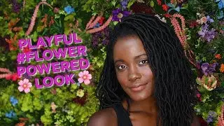 playful #flowerpowered tutorial with Erica | tarte tutorials