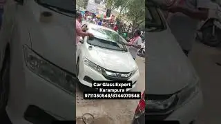 Honda City 2014 front windshield replacement #popular #youtubeshorts #instagram #youtube