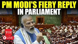 LIVE | PM Modi's BLAZING Response After Rahul Gandhi's Scathing Attack | Budget Session