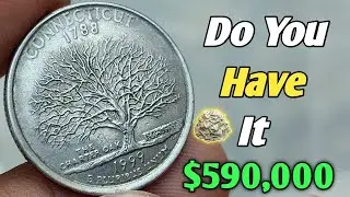 RARE 1999-P Connecticut Quarter Worth Up to $300,000?! What You NEED To Look For!