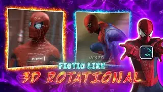 @fictic_editz Like 3D Rotational Zoom 🔥🗿 | Alight Motion Tutorial | Vegzta EfX #edit #trending 