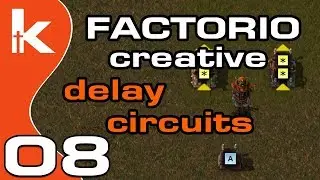 Factorio Circuit SR Latch, Counter and Edge Detection | Factorio Creative Ep 8