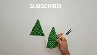 DIY EASY FABRIC CHRISTMAS TREE ORNAMENT|SCRAP BUSTER CHIRSTMAS GIFT IDEA PT. 12|MY DIY SEWING CRAFTS