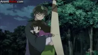 Miroku Clones Hugs Sango
