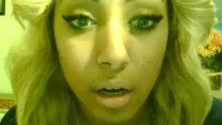 Contacts Adore Bi Tone Yellow and FreshLook Grey on Dark Eyes