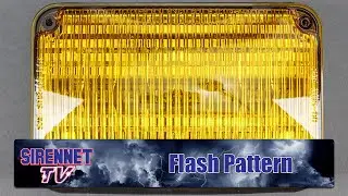 Flash Pattern: Whelen 600 Series Linear Super-LED Lighthead