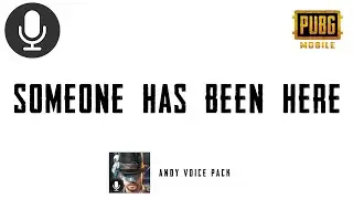 Someone Has Been Here | Pubg Andy Voice Pack Sound Effect 🔊🗣️