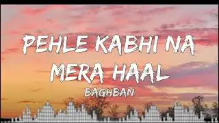 Pehle Kabhi Na Mera Haal (Lyrics) | Baghban | Salman Khan | Udit Narayan | Romantic Song