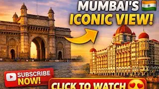 Taj Hotel Mumbai | Gateway of India Tourist Place #mumbai #tour #trending #viralvideo #yt #youtube 