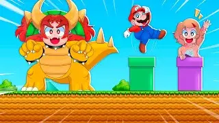Super Mario Run Mobile Game! | With Molly And Daisy