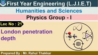 Lec-21_London penetration depth | Physics group-1 | First year engineering