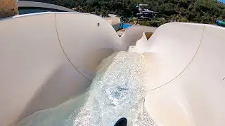 【4K】 Viper water slide at Aqua Fantasy Aqua park